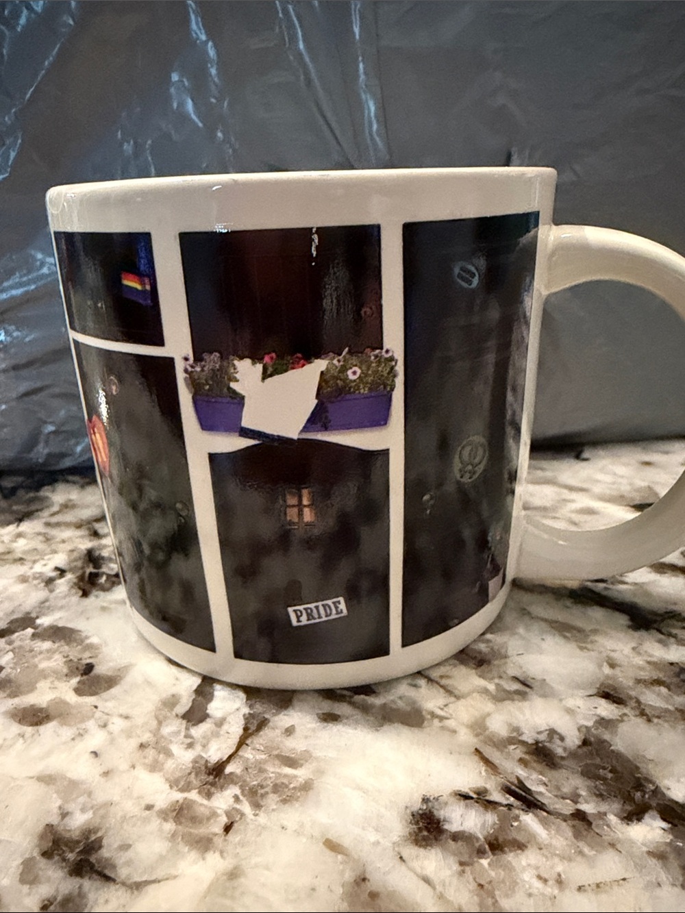 The Unemployed Philosophers Guild Great Gays Out of the Closet Coffee Mug